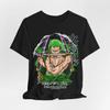 Koszulka Anime Zoro, Japońska Koszulka Manga, Top Wojownika Samurai, Anime Fantasy