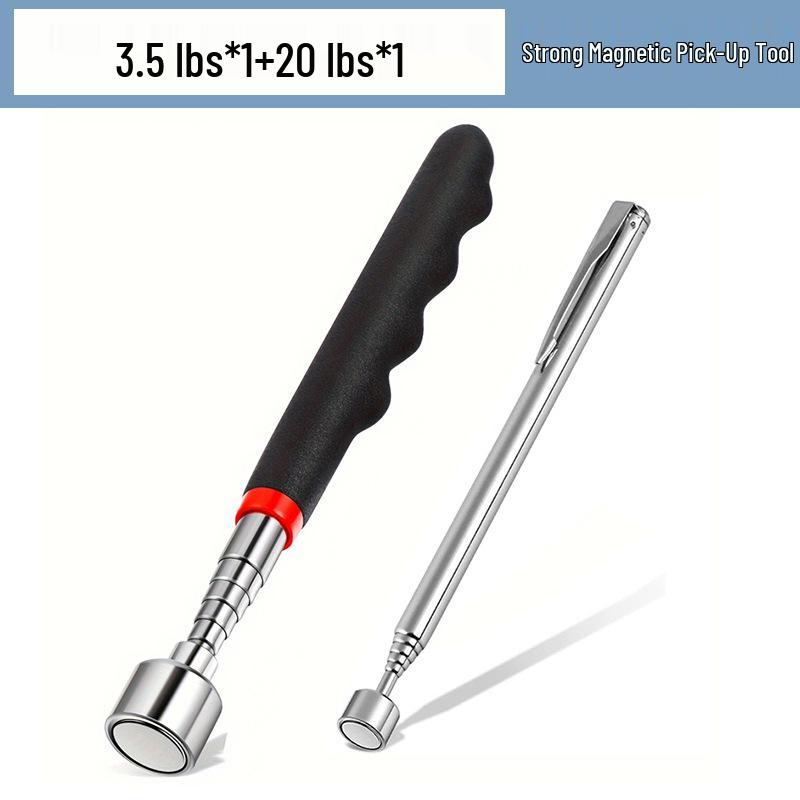 Strong Telescopic Magnetic Pickup Tool - Adjustable Pen-Shaped Rod for Auto Repair