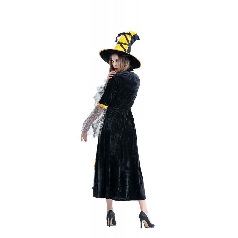 New Halloween Costume Adult Death Night Wandering Soul Female Ghost Costume, Witch Robe Uniform