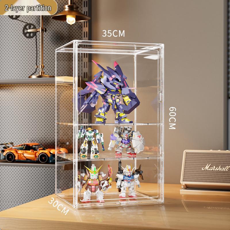 Clear Acrylic Action Figure Display Box & Blind Box Stand
