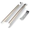 1Pair Motorbike Frame Cover Front Chrome Down Tube Cover For Harley Softail Fat Boy Twin Cam Heritage CVO FLSTSE FXSTC FLSTF
