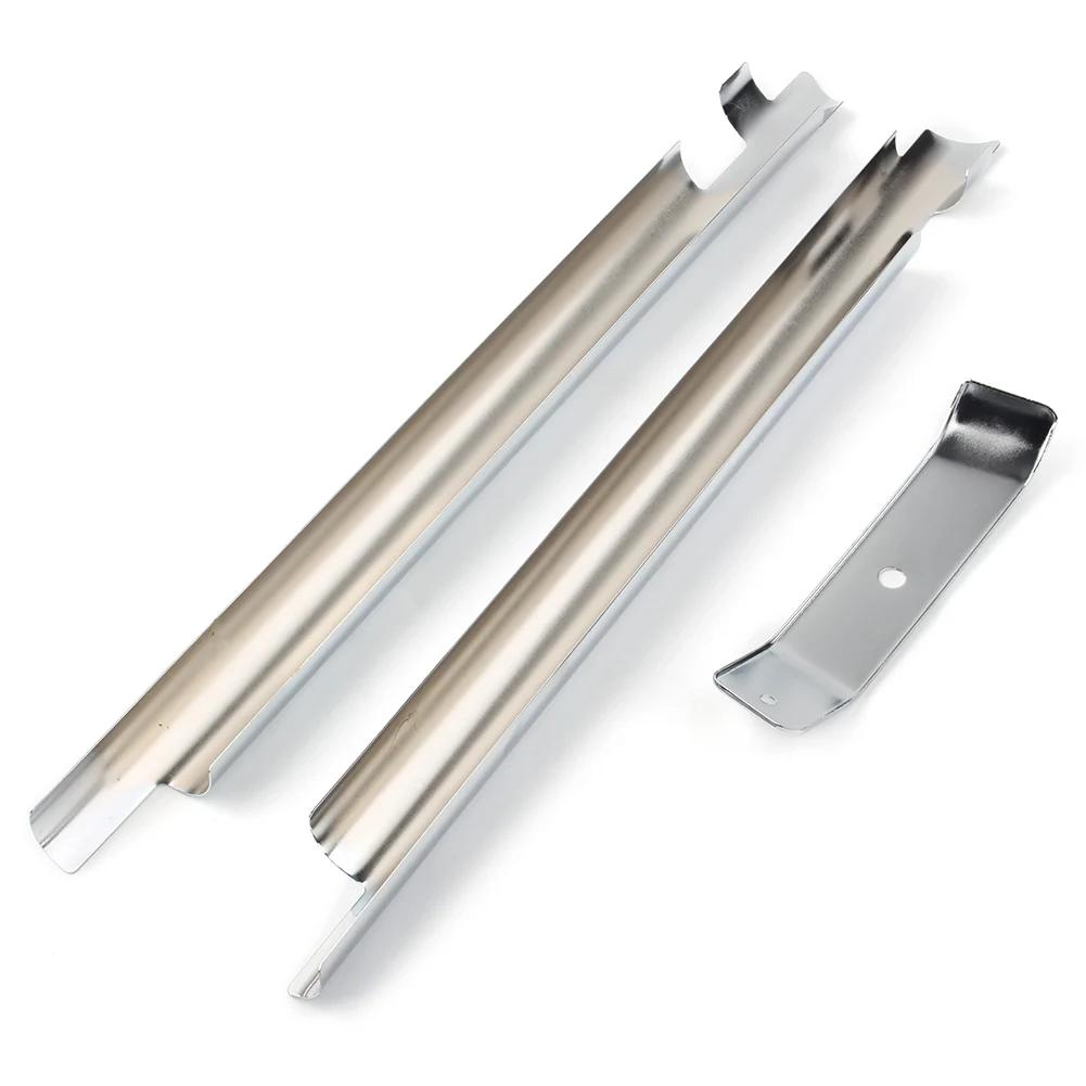 1Pair Motorbike Frame Cover Front Chrome Down Tube Cover For Harley Softail Fat Boy Twin Cam Heritage CVO FLSTSE FXSTC FLSTF