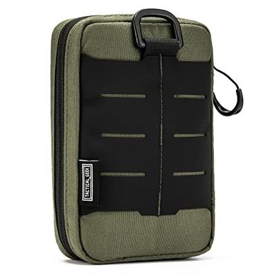 TACTICAL GEEK Block E2.0 EDC Compact Waist Pocket Pouch, Small Pocket Organizer with DIY Patch Area, Multi-Purpose Molle Tool Pouch for Multi-Tools, N