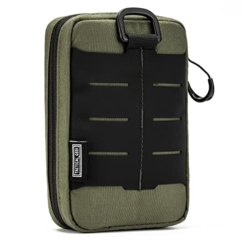 

TACTICAL GEEK Block E2.0 EDC Компактна поясна кишенька-сумка, Маленький органайзер для кишені з зоною для DIY-патчів, Багатоцільова кишеня Molle для мультитулів, N