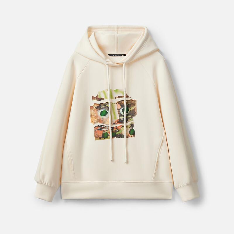 broadcast X Houzichao Collaboration Printed Hooded Sweatshirt
