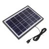 Solar Panel 6W 6V Polycrystalline Silicon Durable Portable Solar Panel Charger for Appliance Phone Lamp