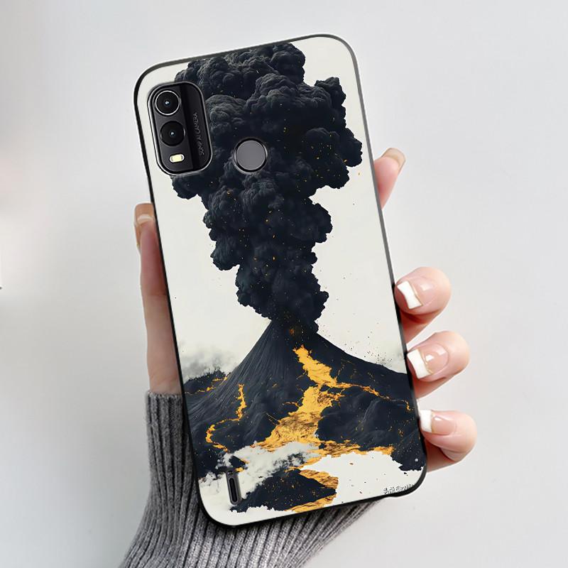 Phone Case For Nokia G11 Plus Matte Black Casing Soft Silicone Ultra Thin Slim Cover Aesthetic Luxury Cute Cool Boys Girls Shell