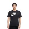 Nike T Shirts Men's Black Crew Neck Moderate Straight Fit 940432-013