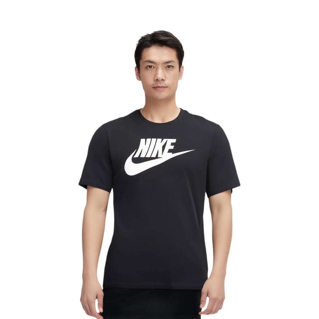 Nike T Shirts Men's Black Crew Neck Moderate Straight Fit 940432-013
