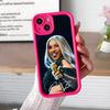 Cardi B Thicken TPU Mobile Phone Case for iPhone 17 16 15 14 13 12 11 Air Pro Max Plus Colorful Cover