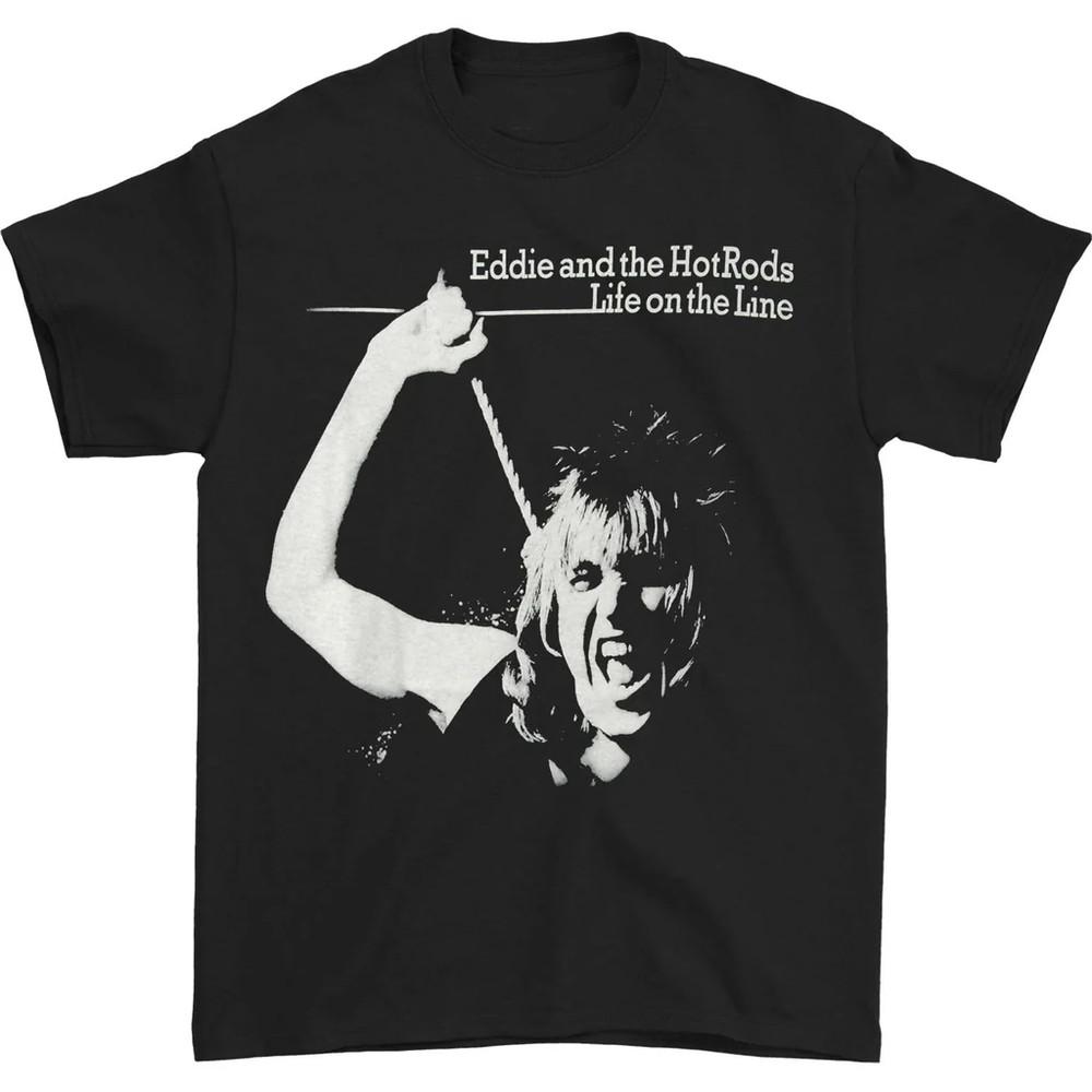Eddie and the Hot Rods band black Tshirt Unisex All sizes S to 45Xl 3F345 Unisex T-Shirt XXXL
