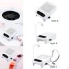 Powerful Nail Dust Collector 60W Professional for Polishing Grinding Buffing Style A