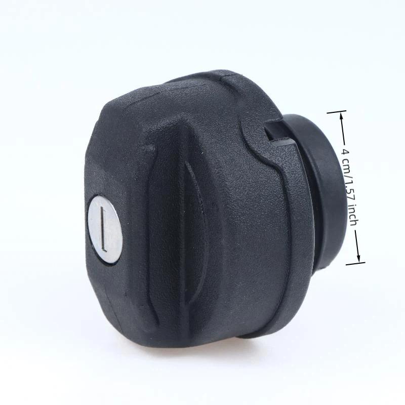Anti-theft Lockable Petrol Tank Cap with 2 Keys 191201551A Universal Fit Car Fuel Filler Replacement Cap