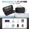 Switch 2 case full protection large capacity storage holds 10 game cards waterproof shock-resistant lightweight design travel carrying set small item
