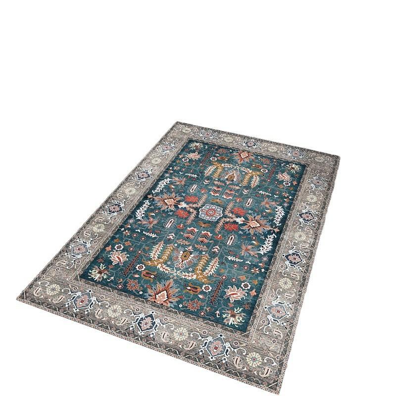 Retro Carpet Homestay Decoration Carpet Bedroom Bedside Carpet Living Room Study Room Carpet