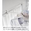 Yamazaki Tower Indoor Clothes Drying Rack, Wide Depth, White, 67.5cm W x 22cm D x 5-7cm H, 1741