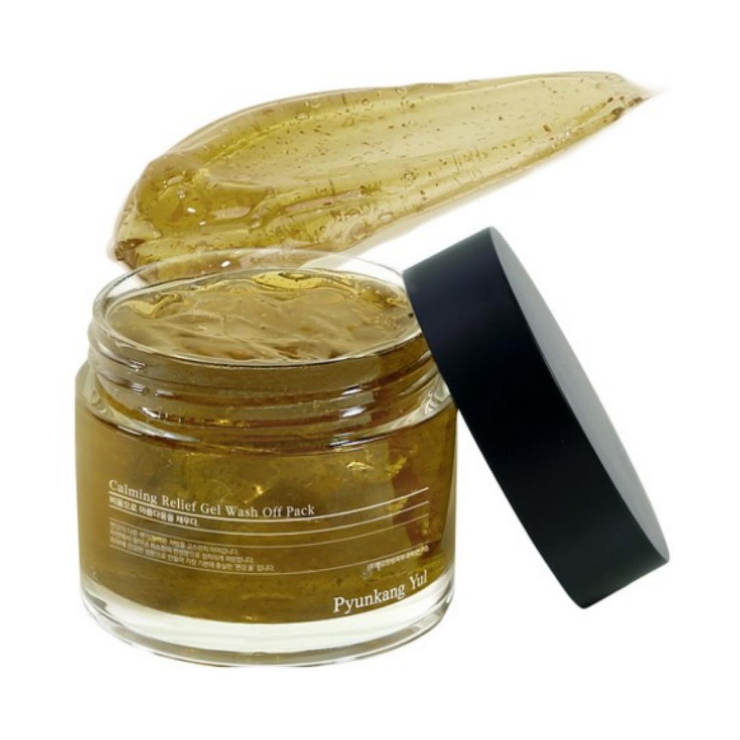 

Pyeongangyul Soothing Relief Gel Wash‑Off Pack — 100 g — 1 unit