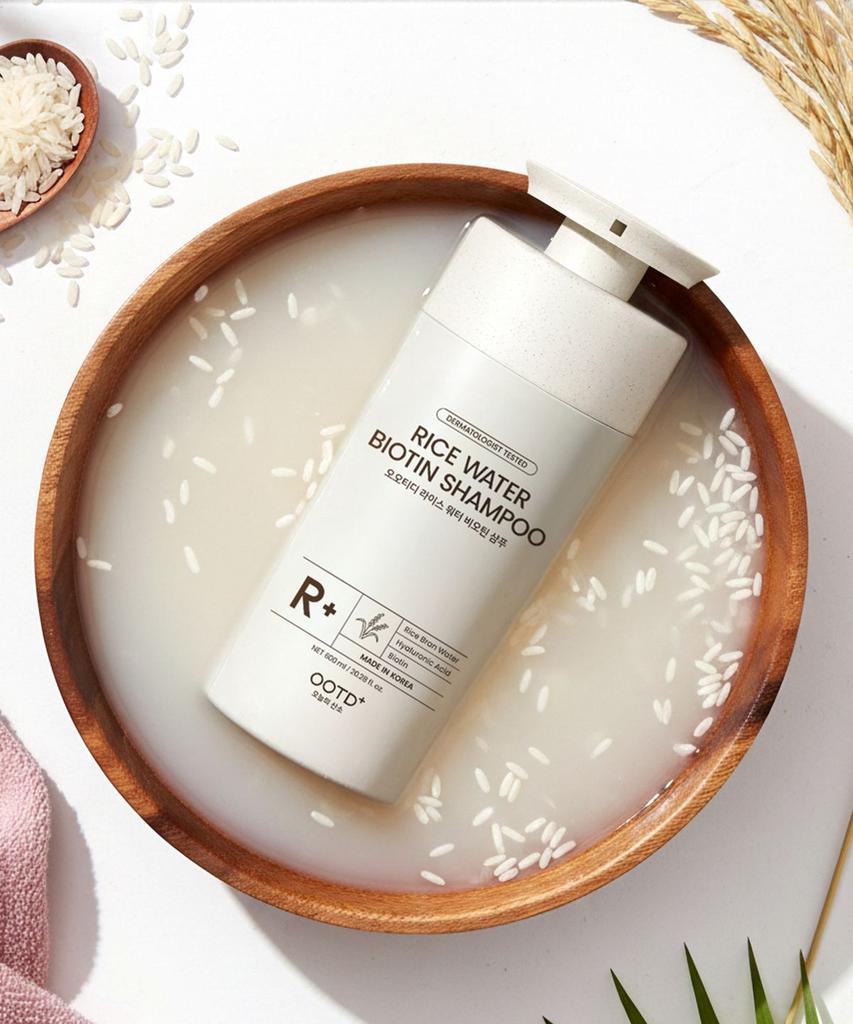 Rice Water Biotin Shampoo 600ml