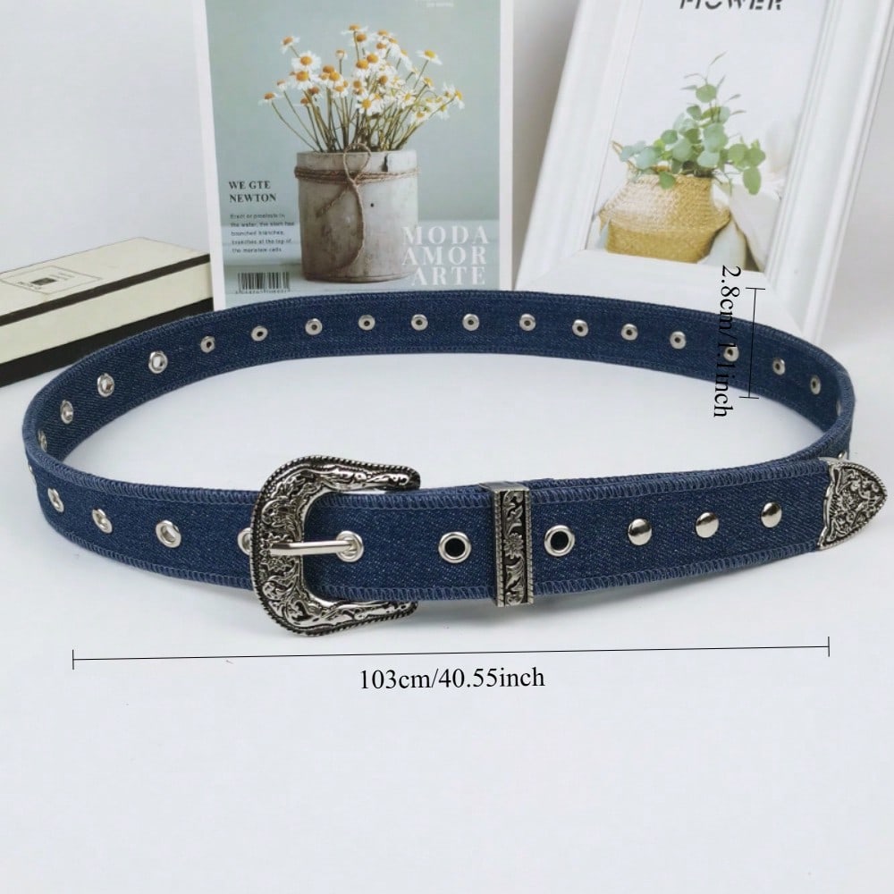 New belt Premium niche versatile durable chain belt Hollow belt