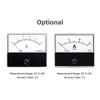 Analog Current Panel Meter Ammeter Gauge Class 2.5 Accuracy DC 0-15A Analog Ammeter Ampere