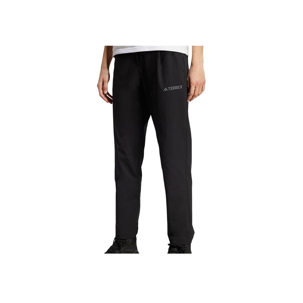 adidas Sportswear Woven Tracksuit Bottoms Black Women JW4828 M