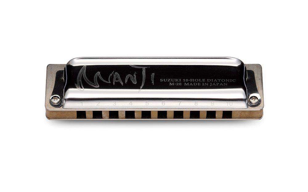 

SUZUKI 10-hole harmonica MANJI M-20 C key Made in Japan
