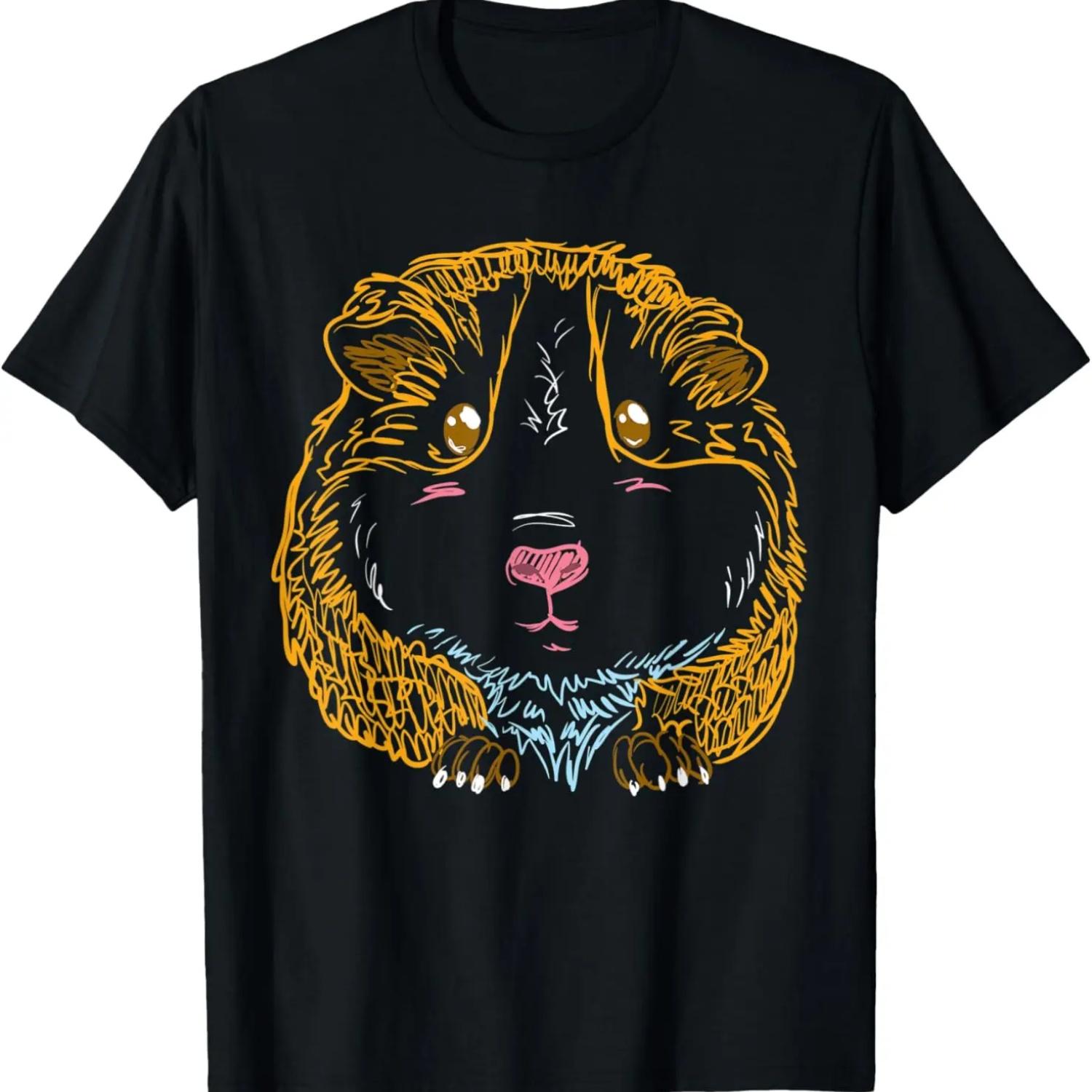 Cool Guinea Pig Sketch T-Shirt S