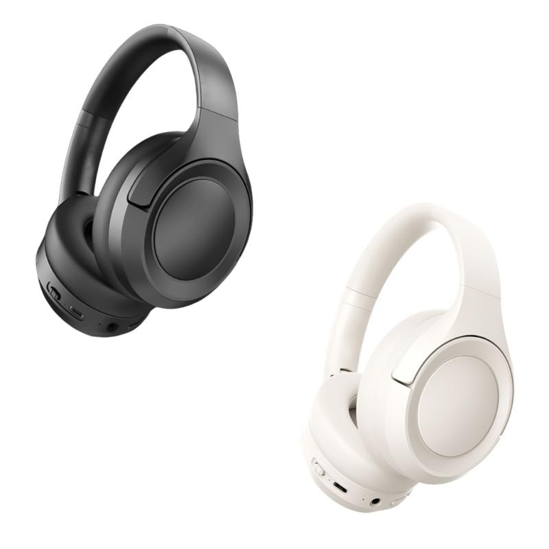 Bluetooth-compatible Headphone Over Ear Wireless Headphone with Microphone Stereo Foldable Headsets Deeper Bass