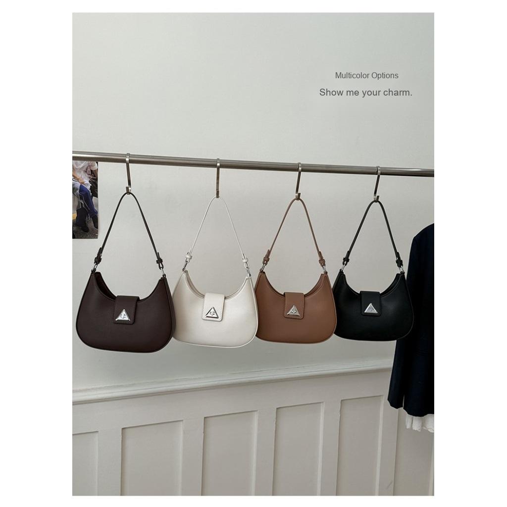 Shoulder Bag Women PU Minimalist Underarm Daily Commute