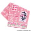 Anna Sui x My Melody Kuromi Handtuch Taschentuch mit Applikation, Rosa, Damen, ca.. 25cm, Produktnummer: 110618-0001-01
