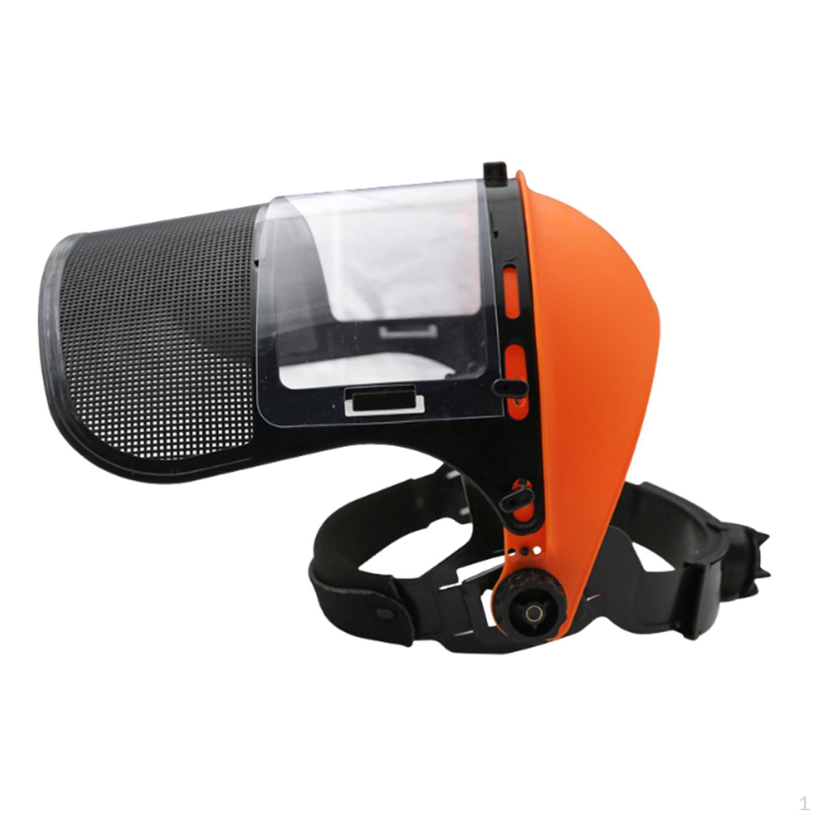 

Face for Trimmer and Lawn Mower in Forestry Operations помаранчевий