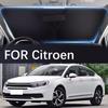 Pro Citroen C2 C3 C5 X7 C4 Picasso Berlingo Autopřední sklo Sluneční clona Kryt Sluneční clona Přední okno Clona Autodoplňky do interiéru