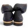 Great LOUIS VUITTON Short Boots Monogram Snow Boots Black Women 38 Used