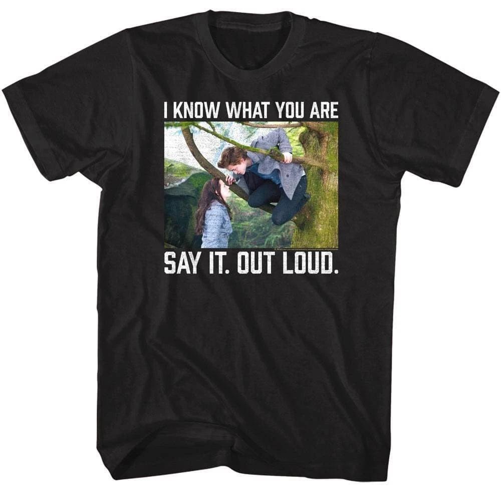 Twilight Say it Out Loud Men s T Shirt M