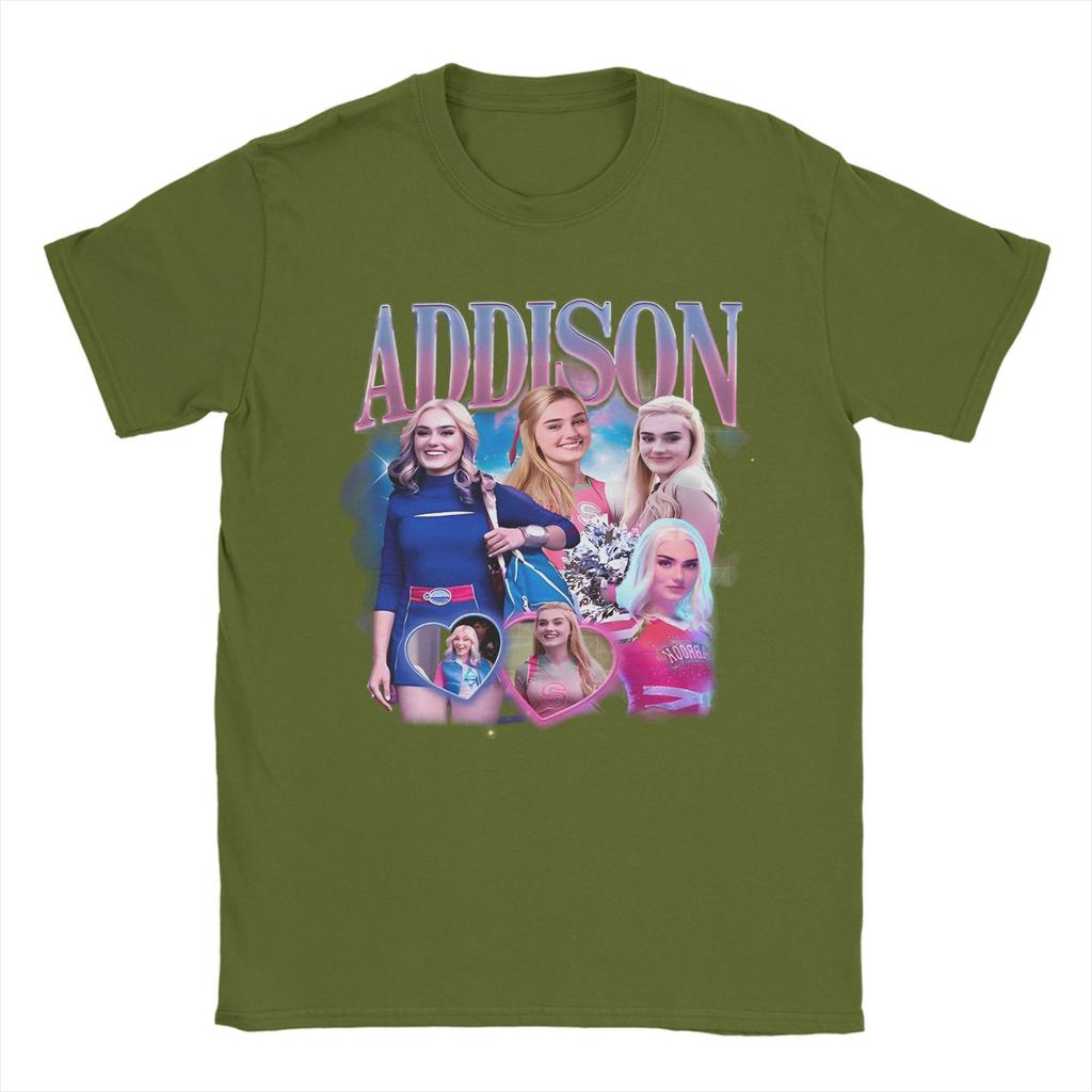 Pánská trička Zombies 4 Úsvit upírů Addison Bootleg Bavlněné oblečení Krátký rukáv Kulatý výstřih Tričko Nápad na dárek Trička