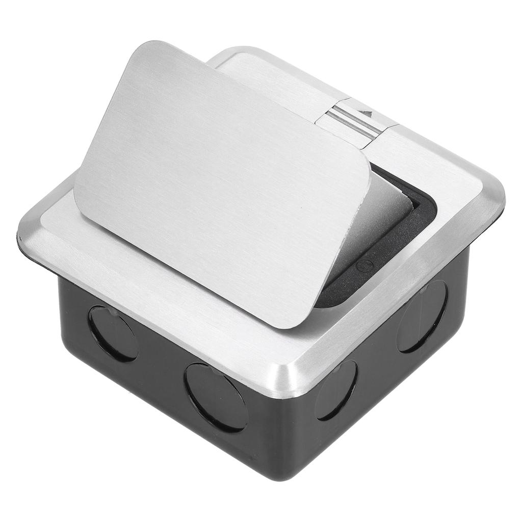 Floor Socket Pop Up Electrical Outlet Box Assembly Waterproof 250V 13A for Kitchen Office