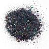 50G holografické smíšené šestihranné třpytky na nehty stříbrné třpytky laserové třpytky tenký film DIY design dekorace na nehty
