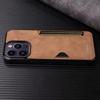 Retro Card Holder Phone Case for iPhone 16 15 14 13 12 11 Pro Max 16E Mini XS XR SE 7 8 Plus Busines Wallet PU Leather Cover