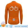 Bicycle Wear 2025 Winter Warm Jacket Men Cycling Clothes Thermal Fleece Long Sleeve Shirts Maillot Ciclismo Mountain Bike Clothing