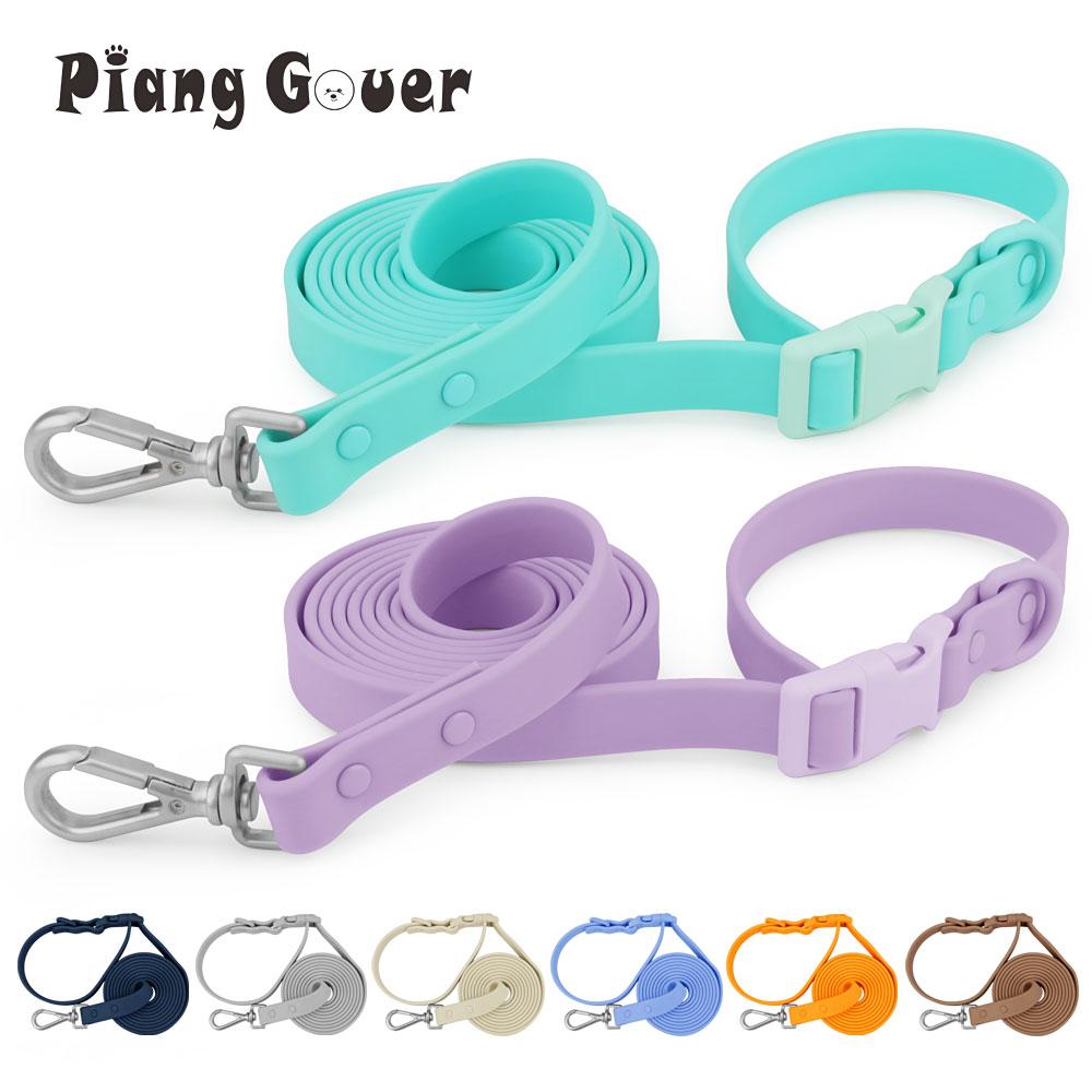 Multifunctional Waist Leashes Pet Leash for Small Medium Dog Collar Outdoor Walk Training Waterproof PVC