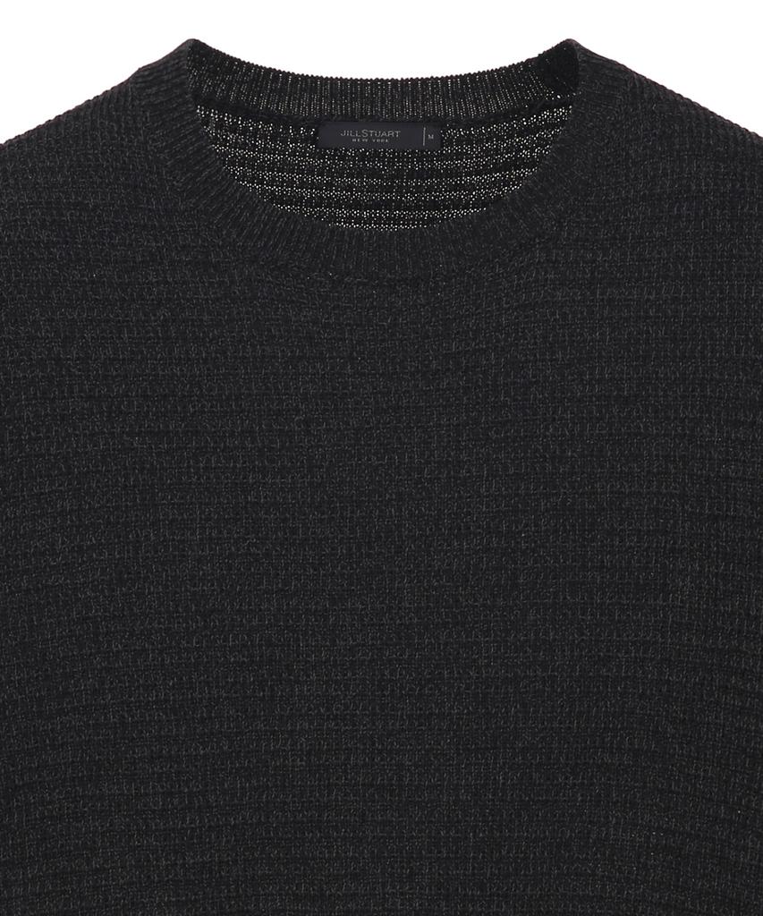 Jilseutyueoteunyuyogmaen Paper Blend Crew Neck Knit - Black (Jnsw6B407Bk)