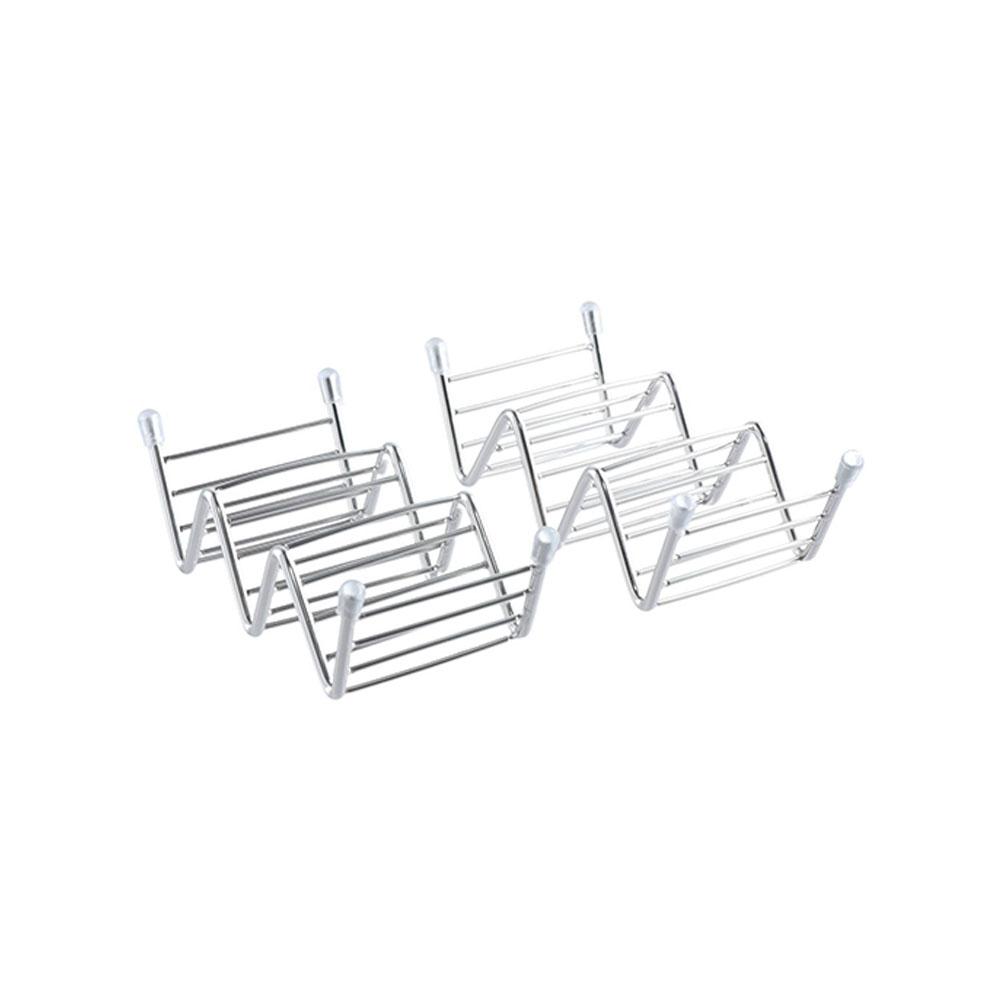 Dishwasher Safe Stainless Steel Kitchen Restaurant Pizza Rack Stand Tray Taco Holder Kitchen Tools