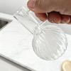 Transparente Flasche Flüssigwürzeflasche Holzständer Gewürzspender Haushaltsgebrauch