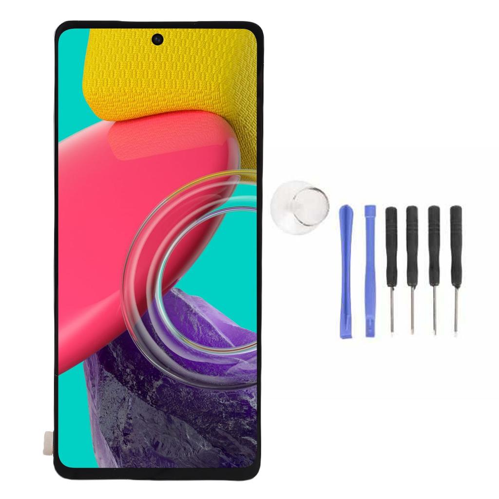 Screen Replacement for Galaxy M53 5G M52 5G 6.7in TFT HD Display Touch Screen Digitizer Assembly with Repair Tools