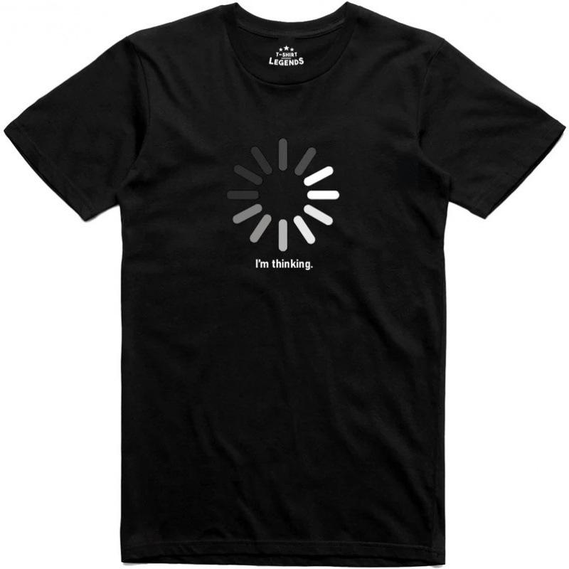 Funny T Shirts Mens Slogan I m Thinking Regular S