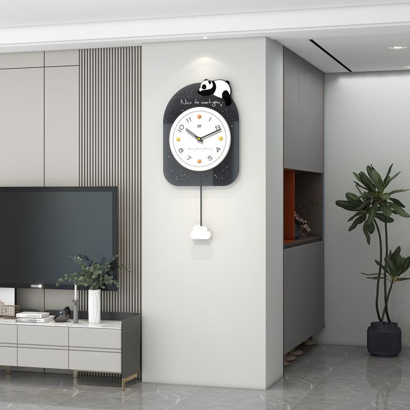 

Настенные часы для гостиной, современные, простые, высококачественные, фоновые часы для украшения дома, креативные настенные часы для дома без перфорации