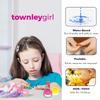 TownleyGirl Disney Princess 5 Lip Glosses, 5 Peel-off Nail Polishes, 24 Nail Stickers, Kids Nails, For Kids