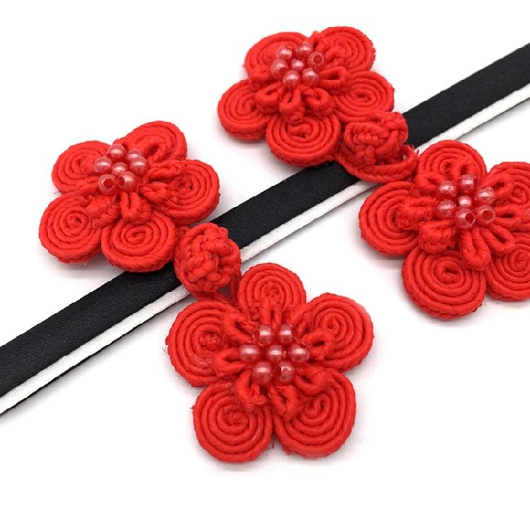 Chinese Knot Flower Buckle Closure Buttons for Dance National Dress Cheongsam