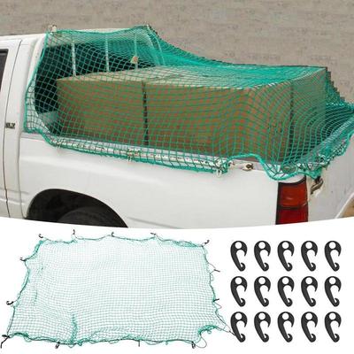 Safety Net For Pickup Heavy Duty Truck Bed Mesh Car Accessories With Elastic Rope For Fishing Beach Trips Traveling Camping