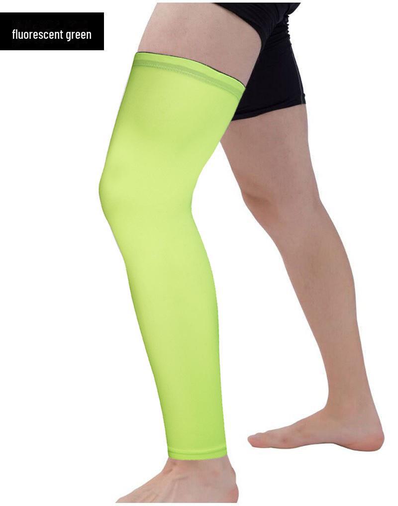 Colanți Sport Respirabili cu Protecție Solară din Lycra pentru Exterior & Genunchiere pentru Baschet, Alpinism, Ciclism și Alergare